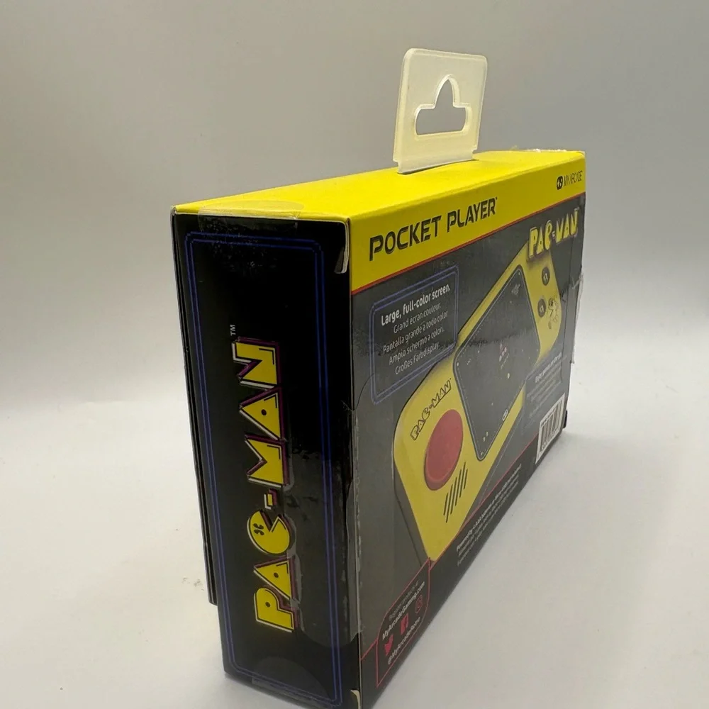 Arcade Pac-Man Handheld Console - Yellow and Black